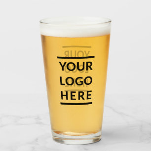 Doppel-Side-Logo von Custom Glass Tumbler