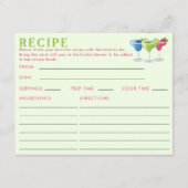 Doppel-Side-Margs & Matrimone-Rezept-Karte Begleitkarte (Vorderseite)