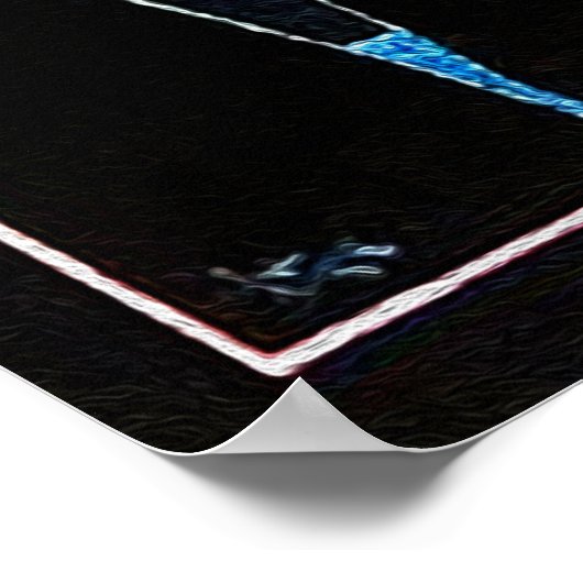 Doppel-Spannung von Basil Kandinsky Poster (Ecke)