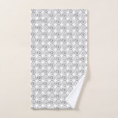 Doppel-Spiral-Keltenmuster Badhandtuch Set (Handtuch)