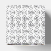 Doppel-Spiral-Keltenmuster Geschenkschachtel (Oben)