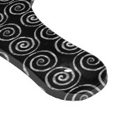 Doppel-Spiral-Keltenmuster Schneidebrett (Ecke)