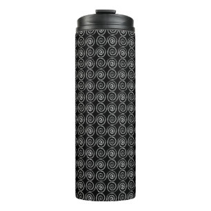Doppel-Spiral-Keltenmuster Thermosbecher