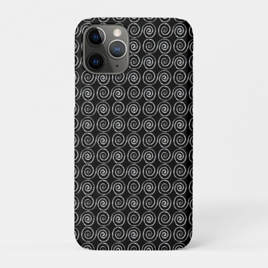 Doppel-Spirale-Keltenmuster Case-Mate iPhone Hülle (Rückseite)