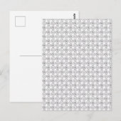 Doppel-Spirale-Keltisches Muster Postkarte (Vorne/Hinten)