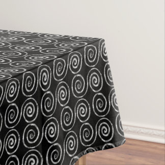 Doppel-Spirale-Keltisches Muster Tischdecke