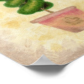 Doppel-Spiralgalerie Poster (Ecke)