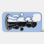 Doppel-Standard-Poodles Case-Mate iPhone Hülle (Rückseite (Horizontal))