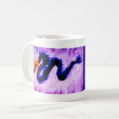 Doppel Sumi Dragon Kaffee Tasse (Vorderseite Links)
