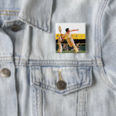 Doppel-Tennis-Match Button (Beispiel)