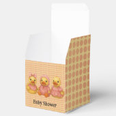 Doppel Trio in rosa Outfits Geschenkschachtel (Geöffnet)