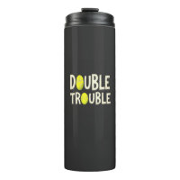Doppel Trouble Funny Tennis Balls
