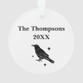 Doppel- und Trouble-Acryl-Ornament Ornament (Rückseite)