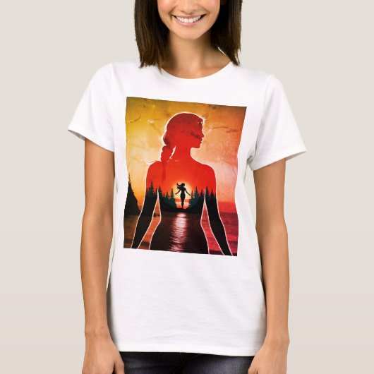 Doppel-Vision des Powers T-Shirt (Vorderseite)