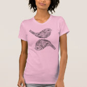 Doppel-Vogel-Tee T-Shirt (Vorderseite)