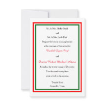 Doppel Weihnachtsfeier - 3x5 Einladung zur Hochzei