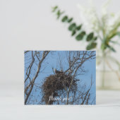 Doppeladler-Problem Postkarte (Stehend Vorderseite)
