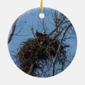 Doppeladlerproblem Keramik Ornament (Hinten)