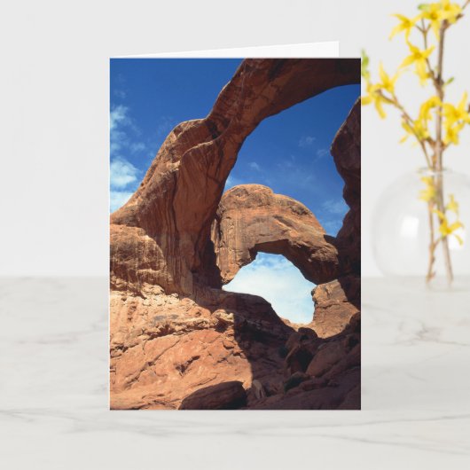 Doppelarmmarke Karte (Gelbe Blume)