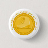 DOPPELAXEL AWARD Ice Skaten Special Achievement Button (Vorderseite)