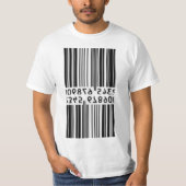 Doppelbarcodes T-Shirt (Vorderseite)