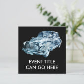 Doppelbelastung Einladung (Stehend Vorderseite)