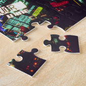 Doppelbelichtung, Casino-Zeichen, Las Vegas, Puzzle (Seite)