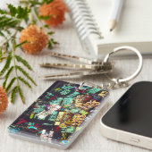 Doppelbelichtung, Casino-Zeichen, Las Vegas, Schlüsselanhänger (Vorderseite rechts)