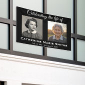 Doppelbild für Beerdigung oder Gedenkfeier Banner (Äußeres Gebäude)