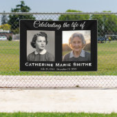 Doppelbild für Beerdigung oder Gedenkfeier Banner (Insitu)