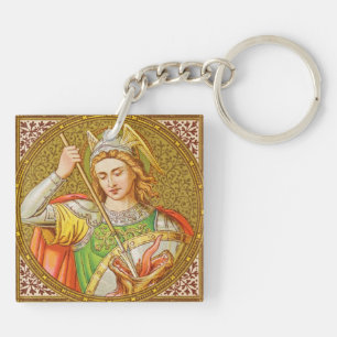 Doppelbild St. Georg (SNV 13) Schlüsselanhänger