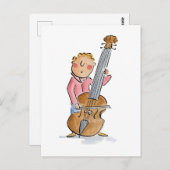 Doppelblase Postkarte (Vorne/Hinten)