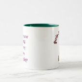 Doppelblass-Player mit aufrechter Zeichenfolge Zweifarbige Tasse (Mittel)