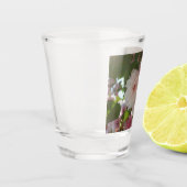 Doppelblühende Kirschbaum I Frühjahrsblüte Schnapsglas (Links)