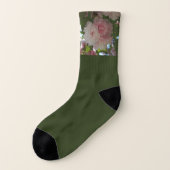 Doppelblühende Kirschbaum I Frühjahrsblüte Socken (Links - Außen)