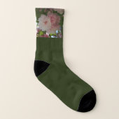 Doppelblühende Kirschbaum I Frühjahrsblüte Socken (Rechts - Außen)