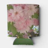 Doppelblühende Kirschbaum II Frühlingsflora Dosenkühler (Rückseite)