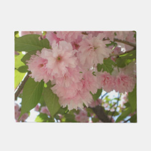Doppelblühende Kirschbaum II Frühlingsflora Fußmatte