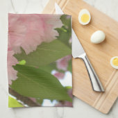 Doppelblühende Kirschbaum II Frühlingsflora Handtuch (Viertel Falte)