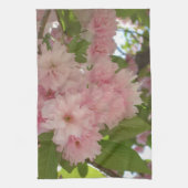 Doppelblühende Kirschbaum II Frühlingsflora Handtuch (Vertikal)
