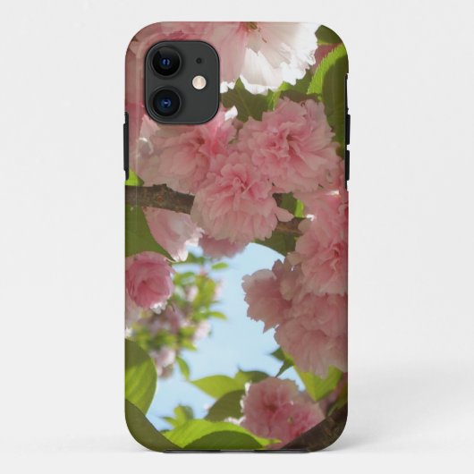 Doppelblühende Kirschbaum III Frühlingsflora Case-Mate iPhone Hülle (Rückseite)