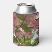 Doppelblühende Kirschbaum III Frühlingsflora Dosenkühler (Kanne Rückseite)
