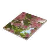 Doppelblühende Kirschbaum III Frühlingsflora Fliese (Seite)