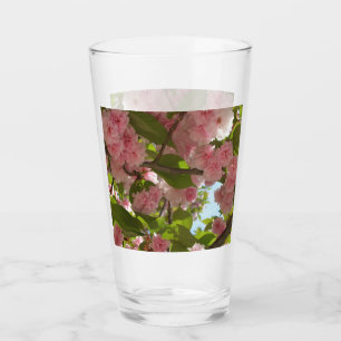 Doppelblühende Kirschbaum III Frühlingsflora Glas