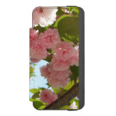 Doppelblühende Kirschbaum III Frühlingsflora Incipio iPhone Geldbeutel-Hülle (Folio Vorderseite)