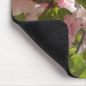 Doppelblühende Kirschbaum III Frühlingsflora Mousepad (Ecke)