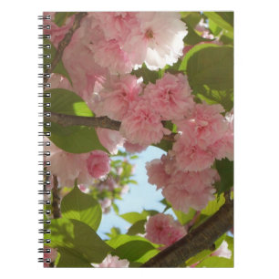 Doppelblühende Kirschbaum III Frühlingsflora Notizblock