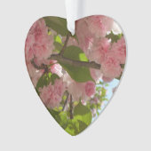 Doppelblühende Kirschbaum III Frühlingsflora Ornament (Vorderseite)