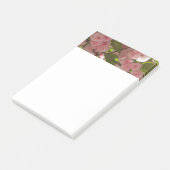 Doppelblühende Kirschbaum III Frühlingsflora Post-it Klebezettel (angewinkelt)