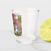 Doppelblühende Kirschbaum III Frühlingsflora Schnapsglas (Rechts)
